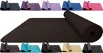 Yoga Mat TPE by RDX, Exercise, Workout, Pilates, Fitness Mat, Thick Yoga Mat