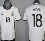 Germany Kroos Jersey 2016 Home Football Soccer Euro National Mens Shirt Size M