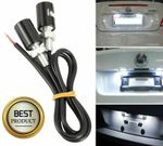 Universal LED Number Plate Tail Tidy Lights Car Motorcycle Bolt Light Lamp Pair