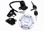 Lock set (ignition switch, tank cap, seat lock) for Aprilia RS125 (1998-2012)