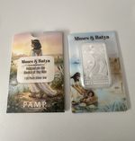 PAMP Suisse 1oz Pure Silver Bar - Moses & Batya Rescue on the Nile - Limited