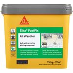 Sika FastFix | All Weather Self Setting Paving Jointing Compound Charcoal | 15kg