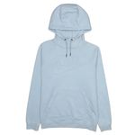 Nike Women Blue Pullover Hoodie Cotton Blend Medium