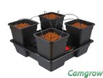 Wilma V2 - XL - 4 x 25 Litre Complete Pot Dripper System Hydroponics