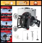 Heavy Duty Windshield Removal Tool Kit, 6" Suction Cup, Dual Cutting System & Wi