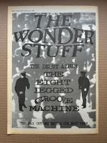 WONDER STUFF EIGHT LEGGED GROOVE MACHINE POSTER SIZED original music press adver