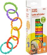 Bright Starts Lots of Links Rings Toys - Stroller Or Carrier Seat - BPA-Free 24