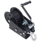 3200lbs Boat Trailer Winch Hand Crank Gear Winch For Truck
