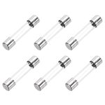 6.3A 250V Glass Fuse 6x30mm Time Delay Fuse for Home Appliances 6 Pcs