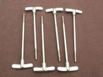 Olympic bass drum vintage tension rods