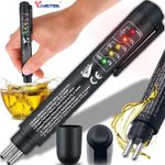 ✅VDIAGTOOL Brake Fluid Liquid Tester Pen 5 LED Indicator Car Oil Moisture Tester
