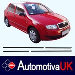 Skoda Fabia 5D Mk1 Rubbing Strips |Door Protectors|Side Protection Mouldings Kit