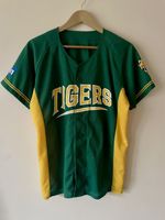 Japanese Baseball Team Hanshin Tigers Fan Club Baseball Jersey Shirt Uniform M