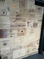 10 Pack of Assorted Wood Wine Box Panel