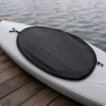 Kayak Cockpit Cover 420D Oxford Cloth Oval Cockpit Cover Silver-Coated