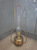 Brass Antique Style Oil Lamp Lantern - Masthead Ships Railway/ Famos 120 Cp Lamp