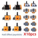 2-10pcs 3D Analog Hall Effect Joystick Replacement for PS5/PS4/Xbox