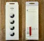Apple AirTag 2nd Gen 4 Pack Genuine Bluetooth Tracker Find My Brand New Sealed