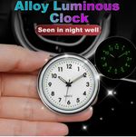 Car Gauge Clock Luminous Interior Quartz Analog Watch Auto Dashboard Clocks