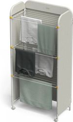 Joseph Joseph Eclipse Space‑Saving Drying Rack Folding Clothes Airer - ECRU