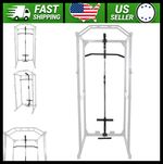 Fitvids Power Cage with Cable Crossover and Lat Pulldown Home Gym