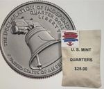 2026-D Quarter  **** $25 Bag of Declaration of Independence  quarters ****