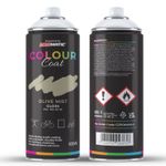 Colour Coat Olive Mist RAL 100 60 20 Gloss 1K Acrylic Spray Paint 400ml