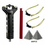 Semi Automatic 3D New Printed Slingshot,Rapid-Fire Automatic Slingshot for^Adult