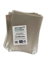 CERTIFICATE Protection Sleeves, ARCHIVE STANDARD, Acid Free, MULTIPLE SIZES, 50