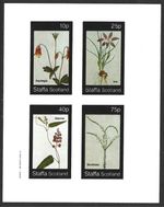 Staffa Scotland, 1982, Flowers, Plants, MNH Imperf M/S Sheet #M1863