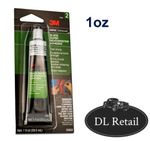 3M Super Weatherstrip & Gasket Adhesive 1oz - 03602 BLACK 