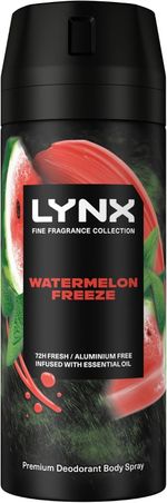 Lynx Fine Fragrance Collection Watermelon Freeze Premium Body Spray Men's