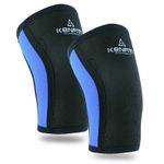 7mm Knee Sleeves Neoprene Compression Weightlifting Gym Fitness by KENFIT