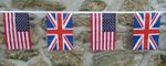 UK & USA Friendship Bunting - 6 Metre Length