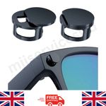 LED Light Blocker Cover for Ray-Ban Meta & Oakley HSTN Smart Glasses – Black