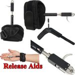 Archery Release Aid Wrist Strap Caliper Trigger Adjustable Compound Bow Hunting