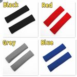 2025 NEW Black Soft Car Seat Belt Covers Shoulder Pads Luggage Straps UK