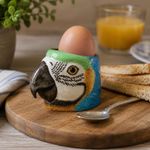 Macaw Parrot Egg Cup - New & Boxed