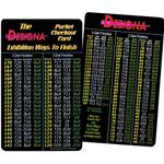 Designa Pocket Size Check Out Card