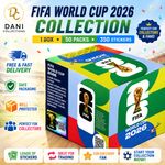 FIFA World Cup 2026 PANINI Collection - 1 Box 50 packs 350 stickers Uk