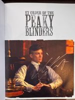 Cillian Murphy Hand Signed Peaky Blinders Book Acting Legend - PSA QO Card + COA