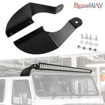 BraveWAY Led Light Bar Brackets Mounts 52”  Fit Gutter Land Rover Defender