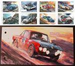 Jersey Stamps: "50th - World Rally Championship" Presentation Pack MNH 8v 2023