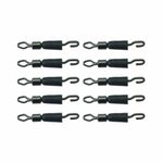 10 x Quick Change Hook Length Link Swivels Connectors Float Feeder Fishing
