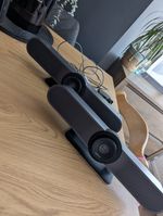 Logitech MeetUp 4K Conference Camera | Motorised Tracking | PSU & USB-C Included