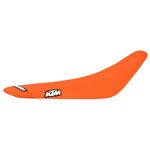 KTM SX SXF 2016 - 2018 EXC 2017 - 2019 Ribbed Gripper Seat Cover All Orange Ribs
