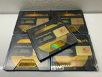 5 Sony Gold Minidiscs 74 Minutes + case MD Premium Minidisk VGC