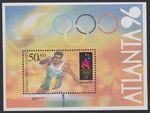 Kazakhstan Olympic Games Atlanta Hurdling MS 1996 MNH SG#MS123 Sc#149