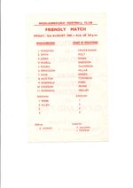 68/69 Middlesbrough v Heart of Midlothian (Friendly)