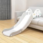 Kids Garden Slide with Climbing and Extendable Slide Board – Outdoor Playset